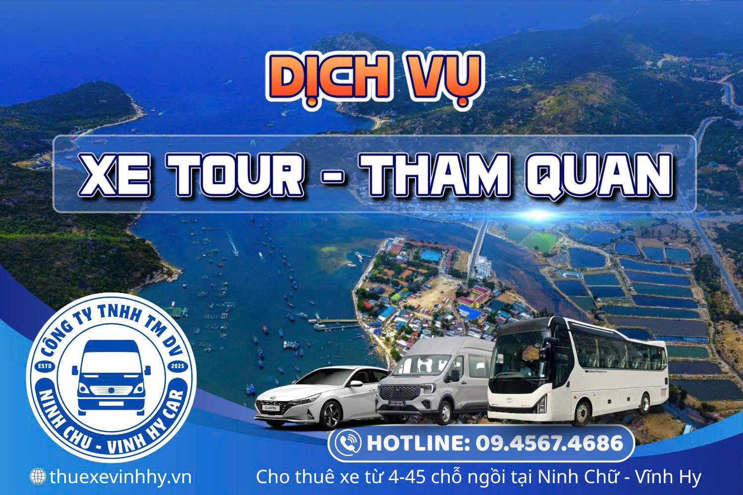 thuê xe du lịch vĩnh hy