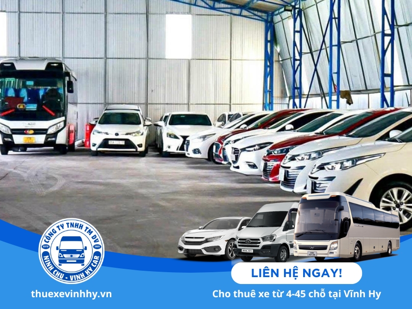 thuê xe tại vĩnh hy