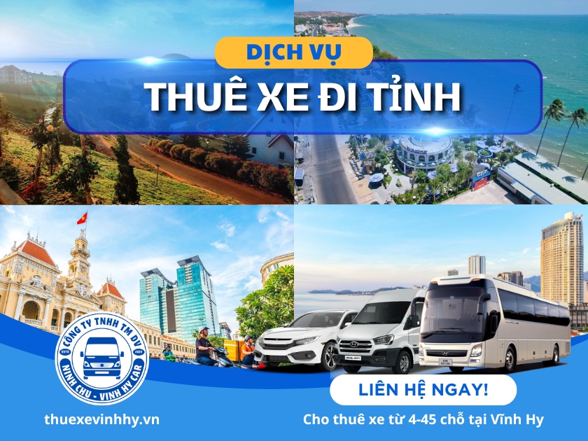 xe đi tỉnh vĩnh hy