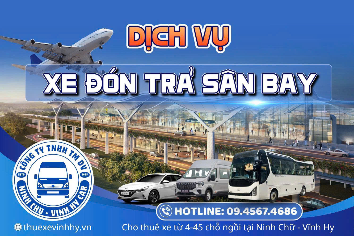 thuê xe du lịch vĩnh hy