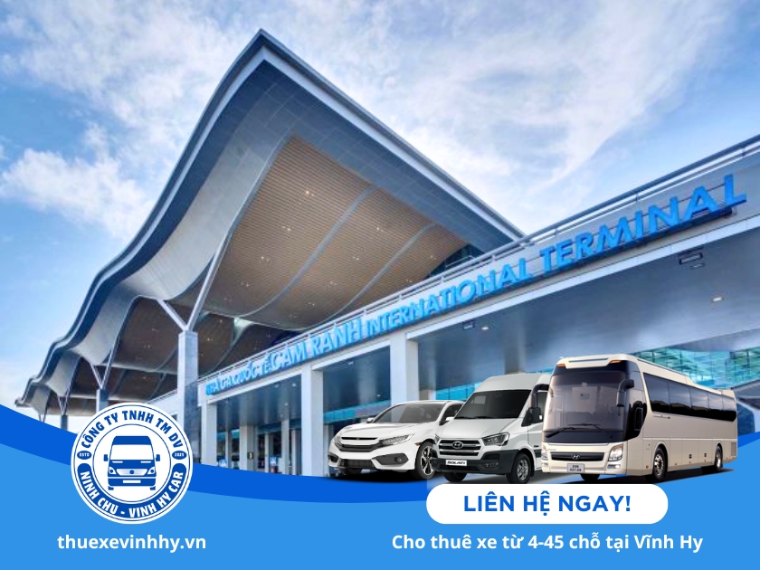 Thuê xe Vĩnh Hy đi sân bay Cam Ranh