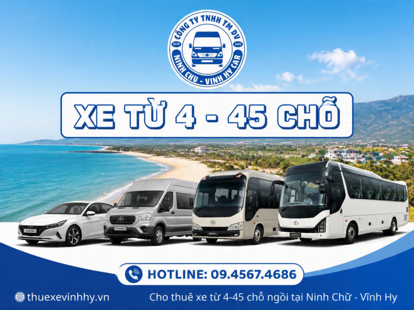 Thuê xe Ninh Chữ Cho thuê xe Ninh Chữ