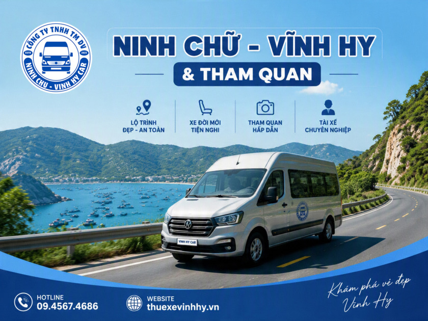 Đơn vị cho thuê xe Ninh Chữ