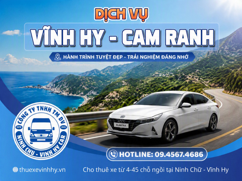 xe Vĩnh Hy Cam Ranh Thuê xe Vĩnh Hy Cam Ranh