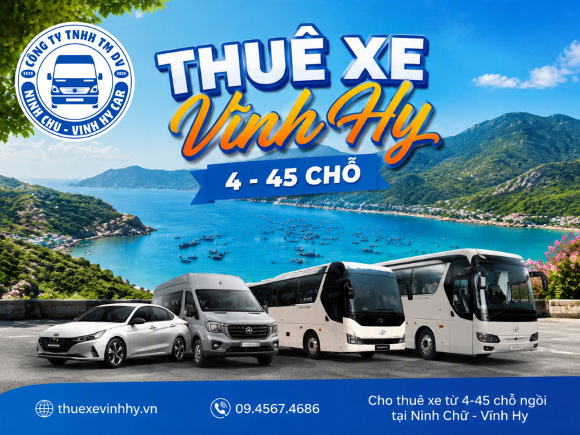thuê xe du lịch vĩnh hy Thuê xe Vĩnh Hy